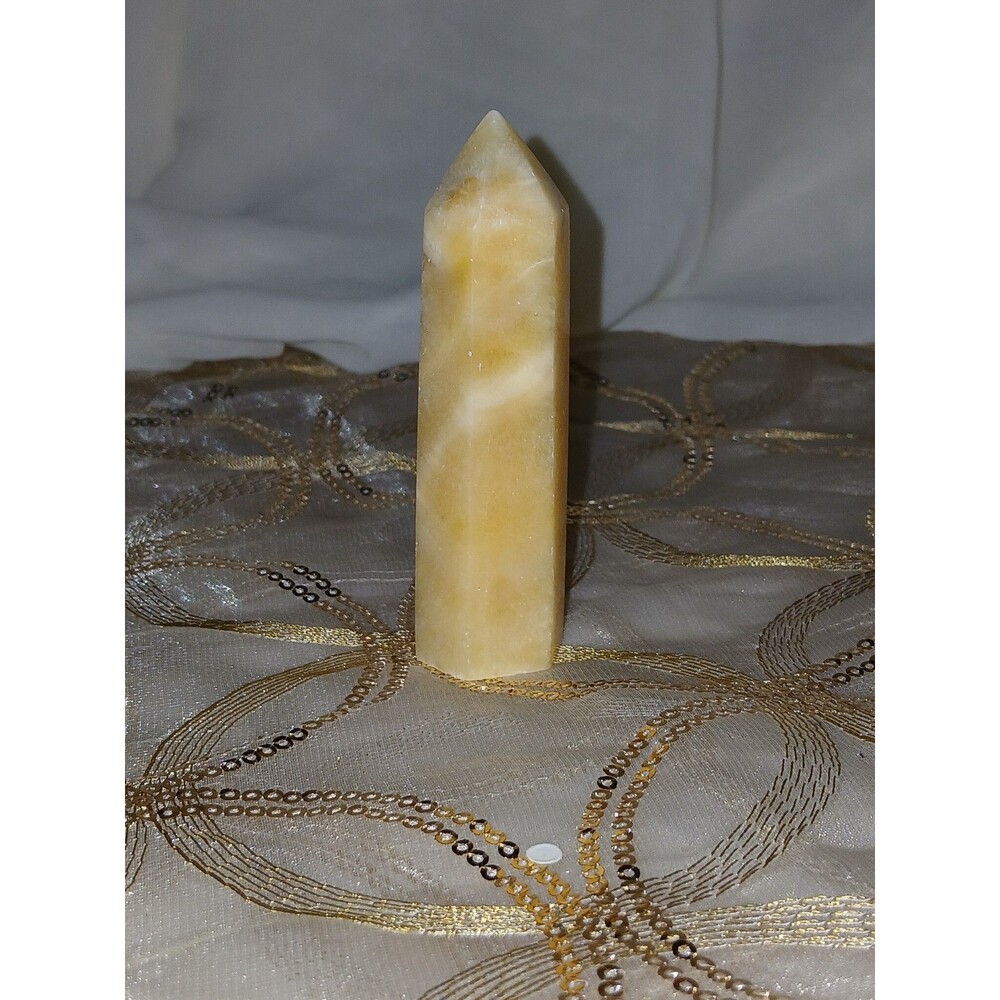 Orange Calcite Tower